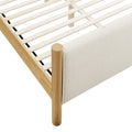 Maven Upholstered Platform Bed - Queen Size