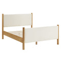 Maven Upholstered Platform Bed - Queen Size