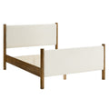 Maven Upholstered Platform Bed - Queen Size