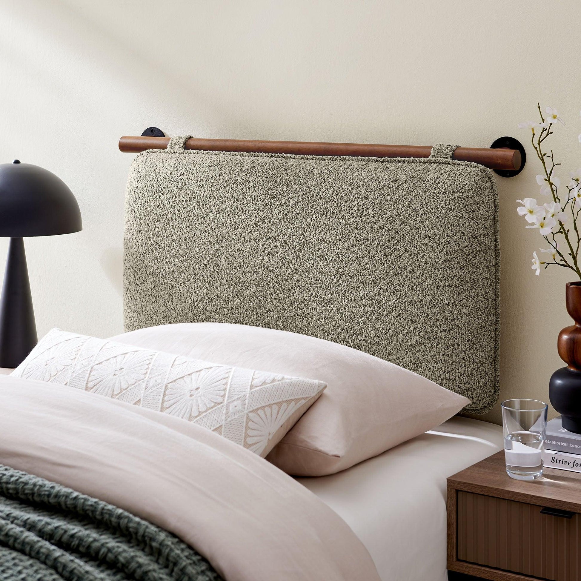 Designer Modern Wall-Mounted Headboard