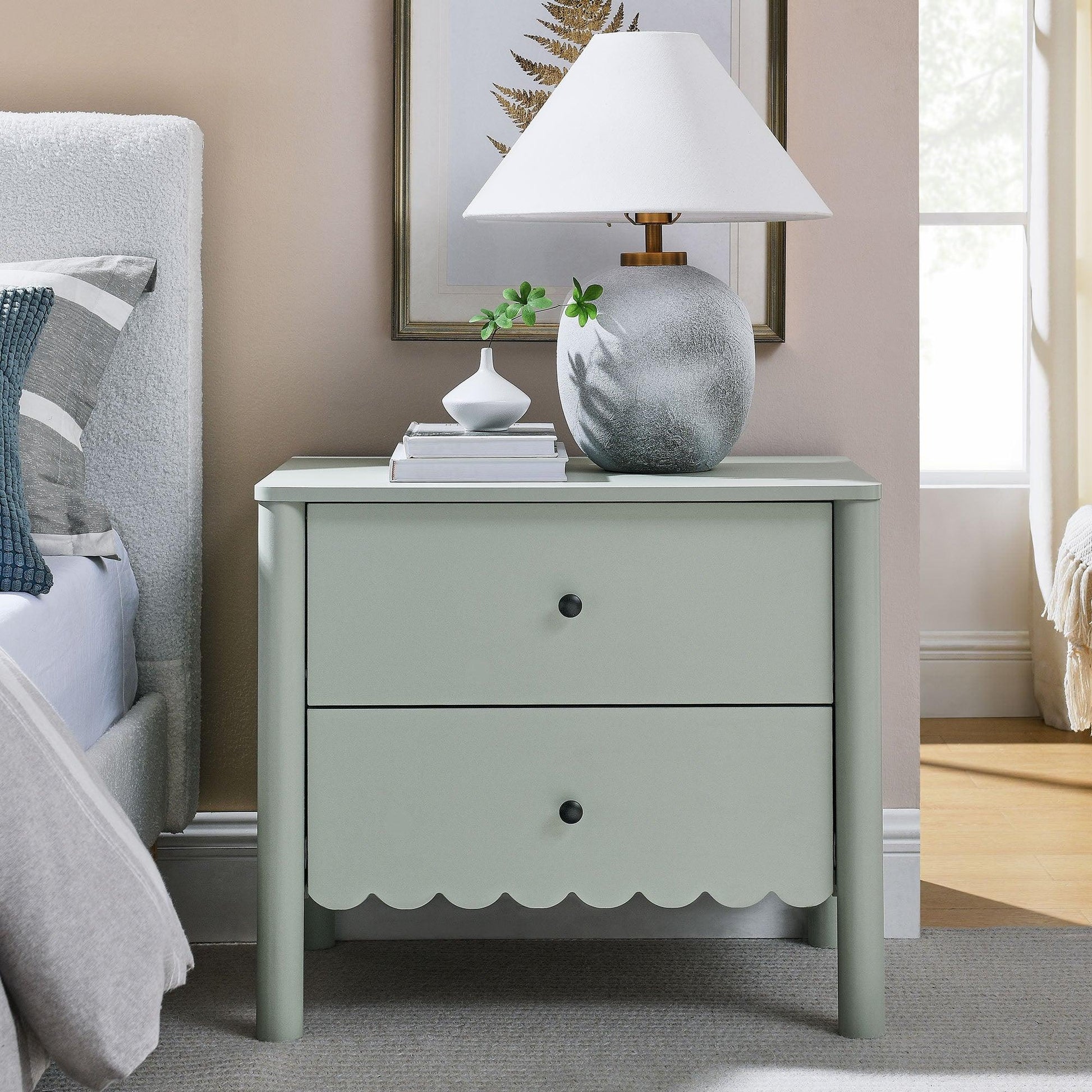 Emmeline 2-Drawer Nightstand