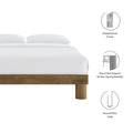 Runa Platform Bed French Oak