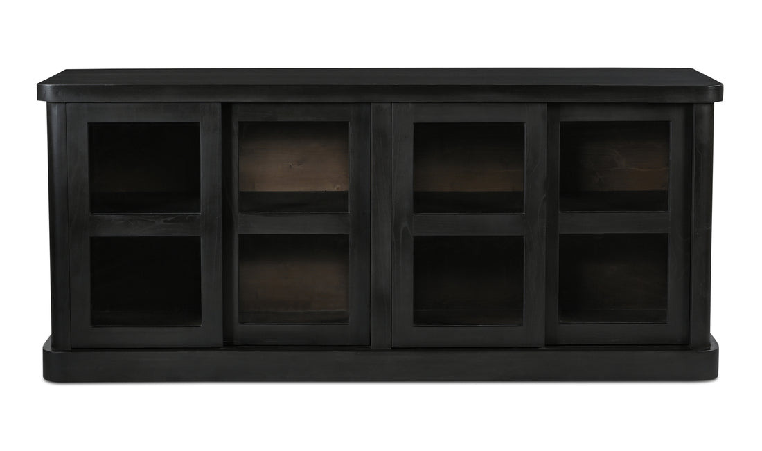 Mona Modern Black Sideboard