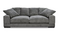 Modern Charcoal Plunge Sofa