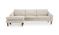 Quinn Sectional Dark Brown