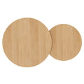 Alpine Furniture Cove Round Side Tables