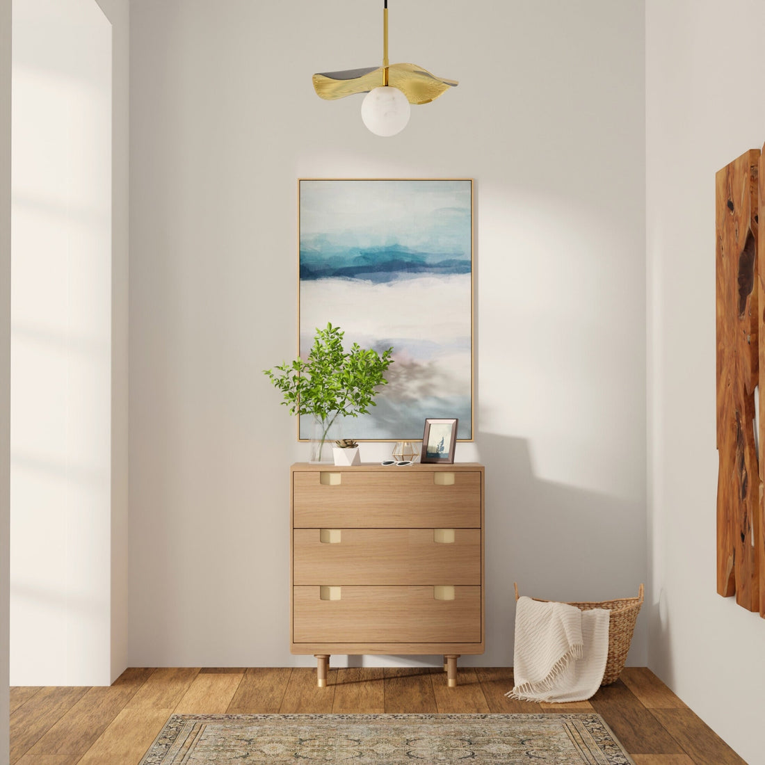 Elegant Easton Three Drawer Small Chest for Modern Bedrooms