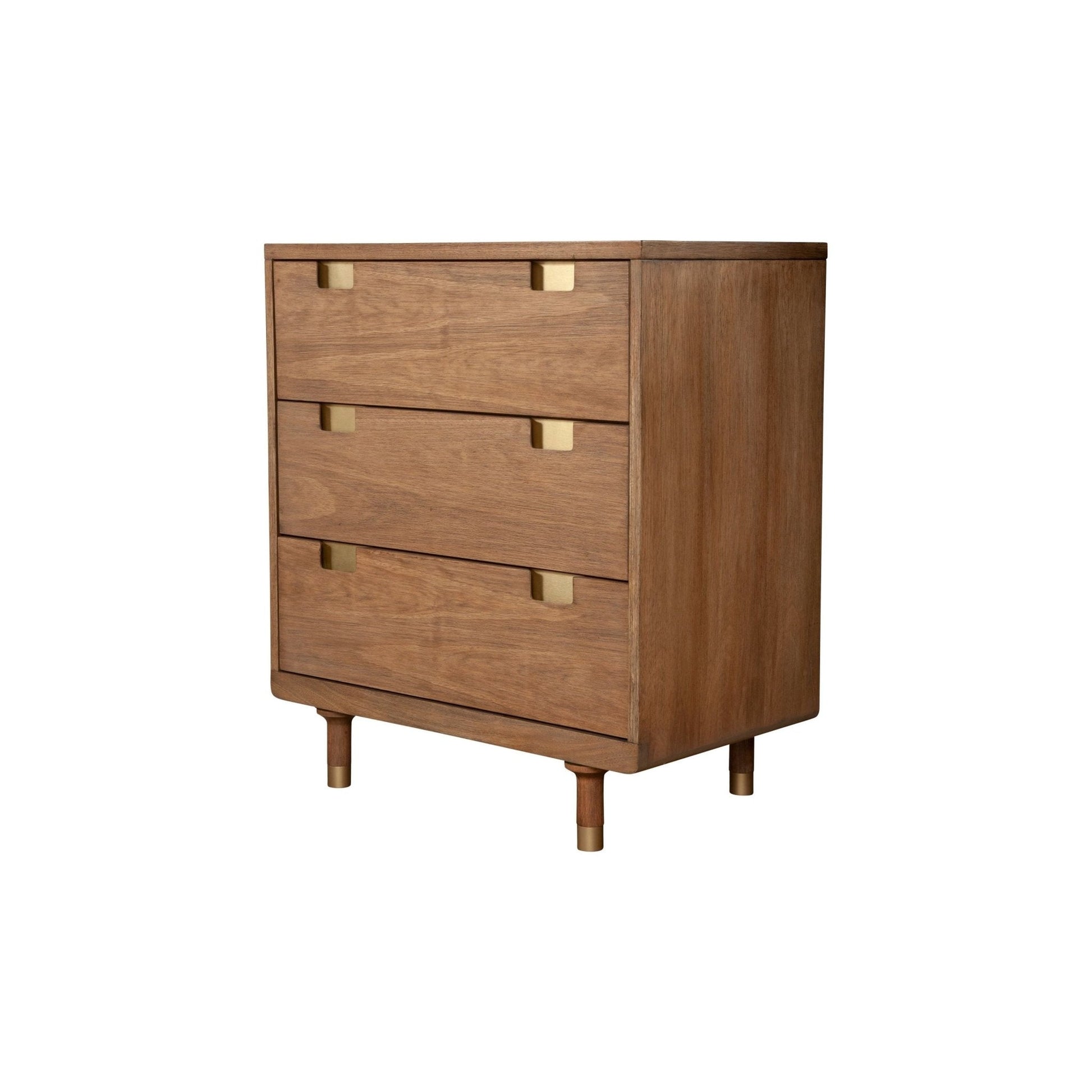Elegant Easton Three Drawer Small Chest for Modern Bedrooms