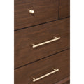 Walnut Flynn 7 Drawer Dresser