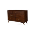 Walnut Flynn 7 Drawer Dresser
