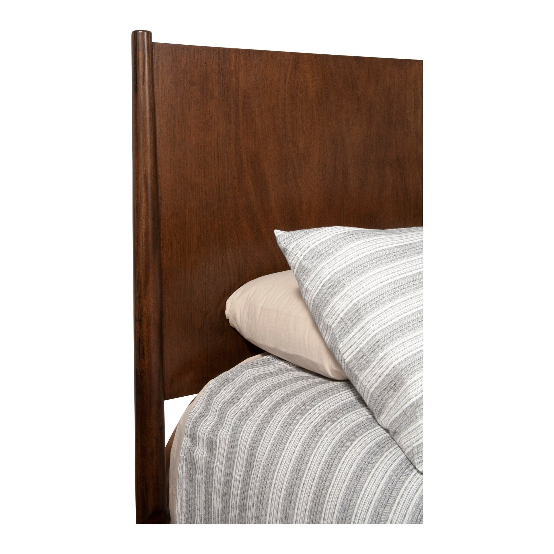 Flynn Panel Walnut Bed