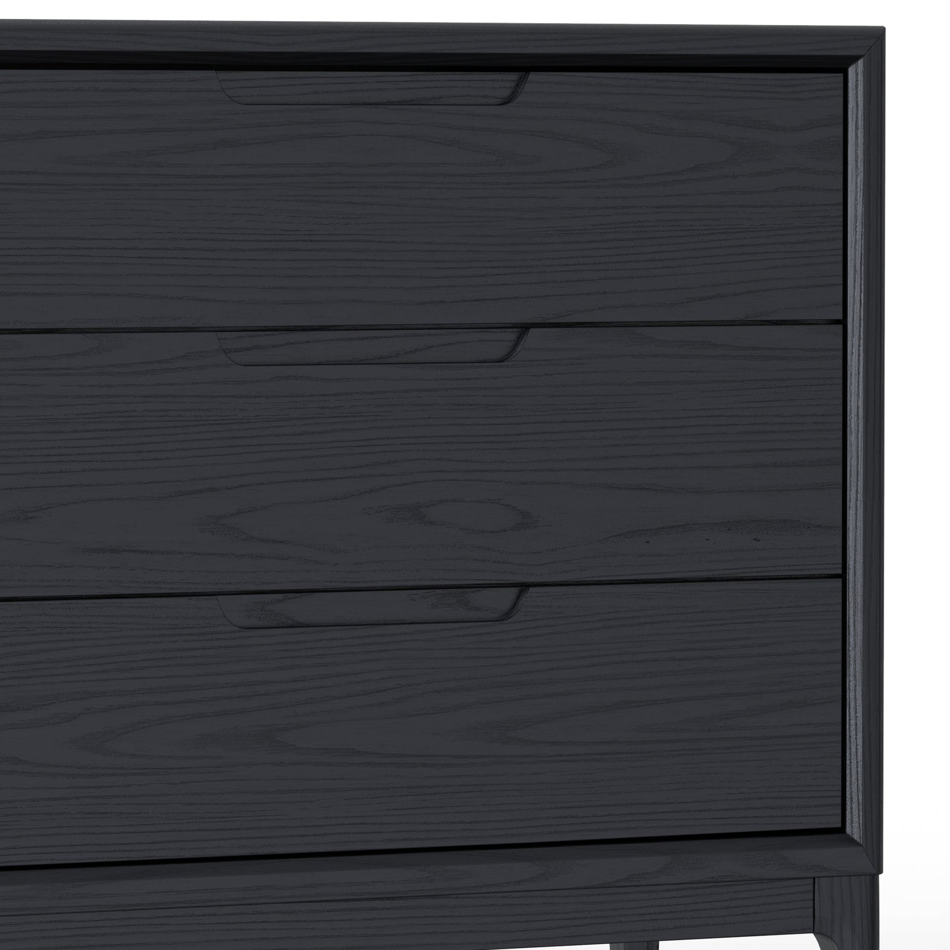 Stylish June Chest in Vintage Black for Modern Bedrooms