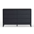Vintage Black June Dresser - Elegant Storage Solution for Your Bedroom