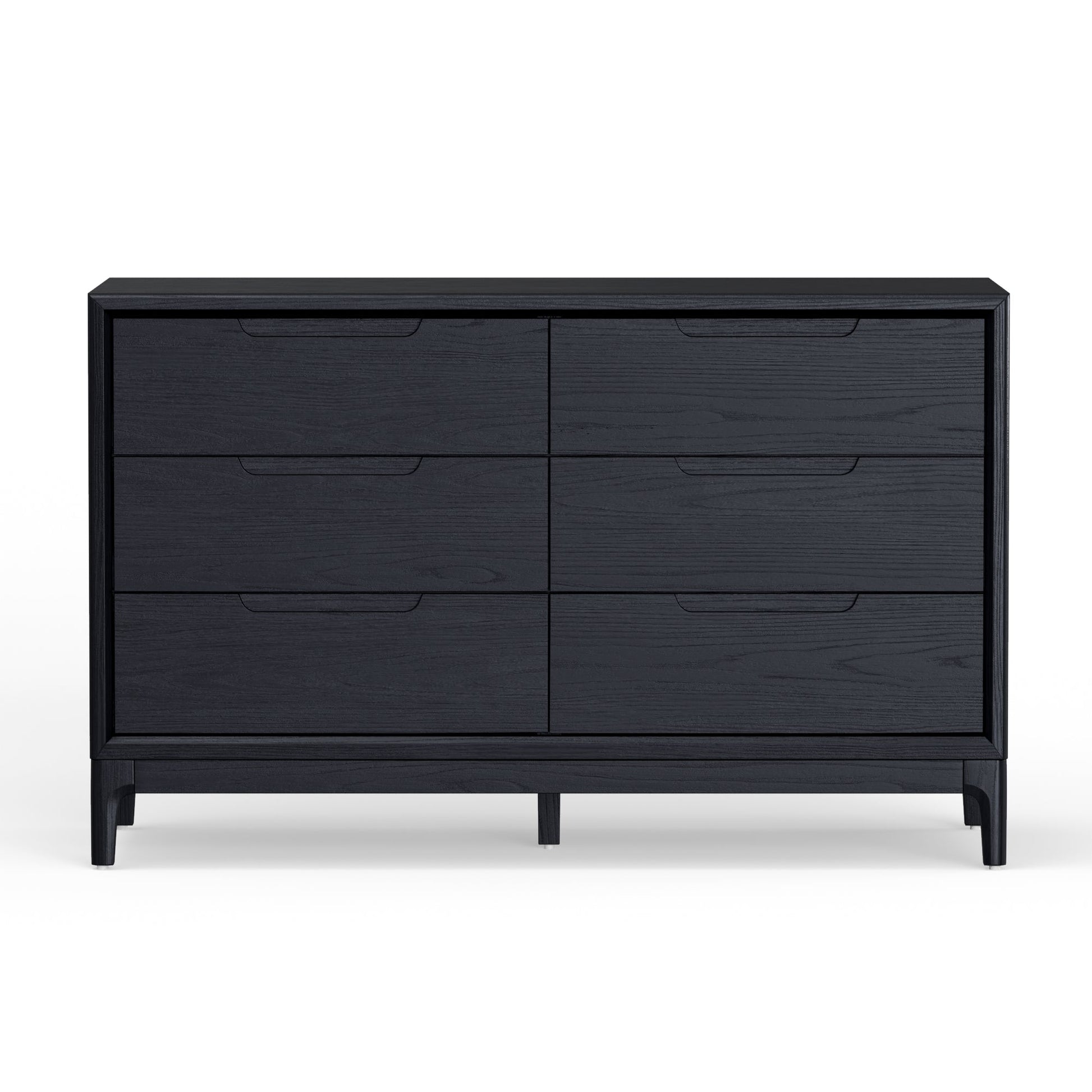 Vintage Black June Dresser - Elegant Storage Solution for Your Bedroom