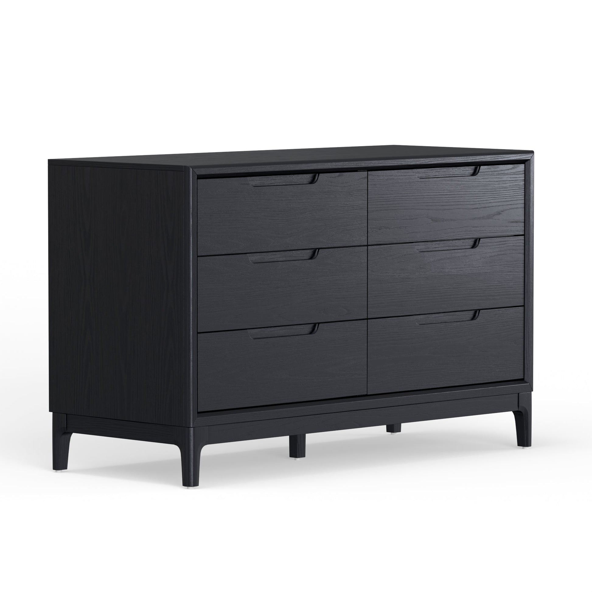 Vintage Black June Dresser - Elegant Storage Solution for Your Bedroom