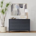 Vintage Black June Dresser - Elegant Storage Solution for Your Bedroom