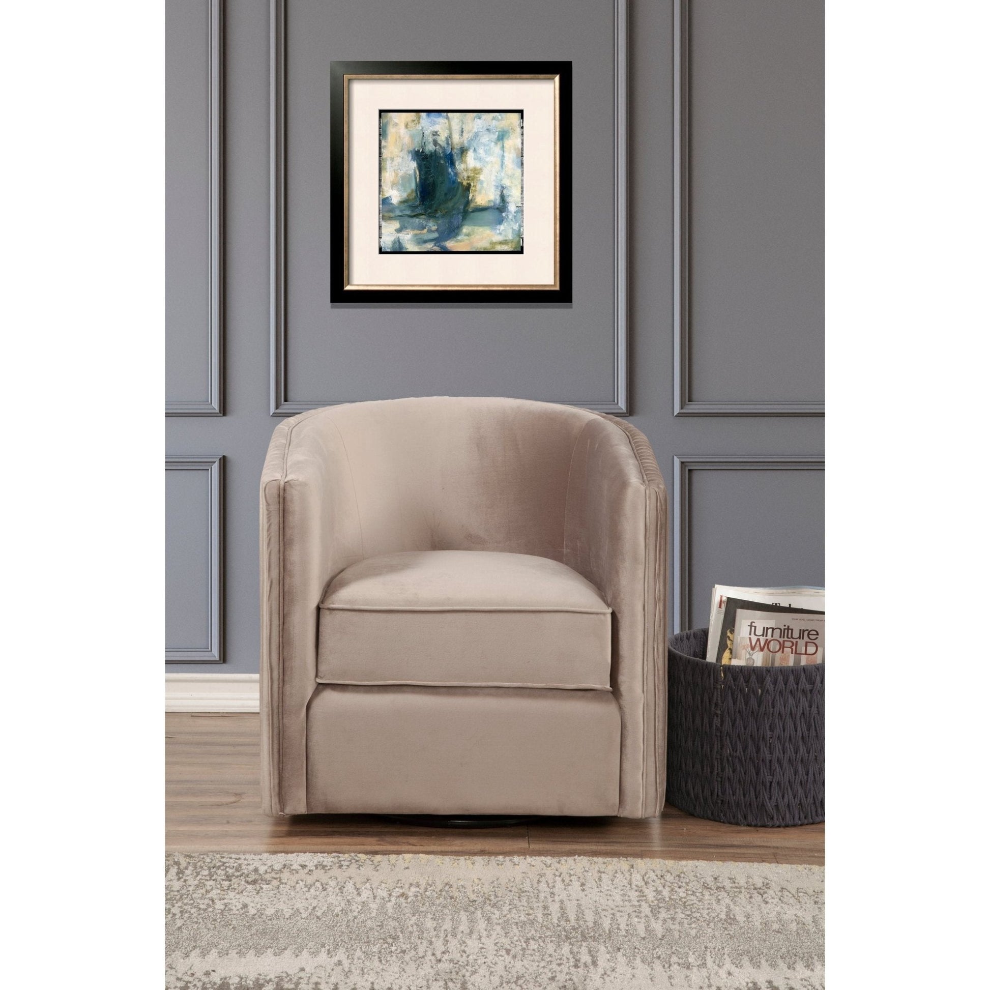 Stylish Maison Swivel Chair - Perfect for Living Space