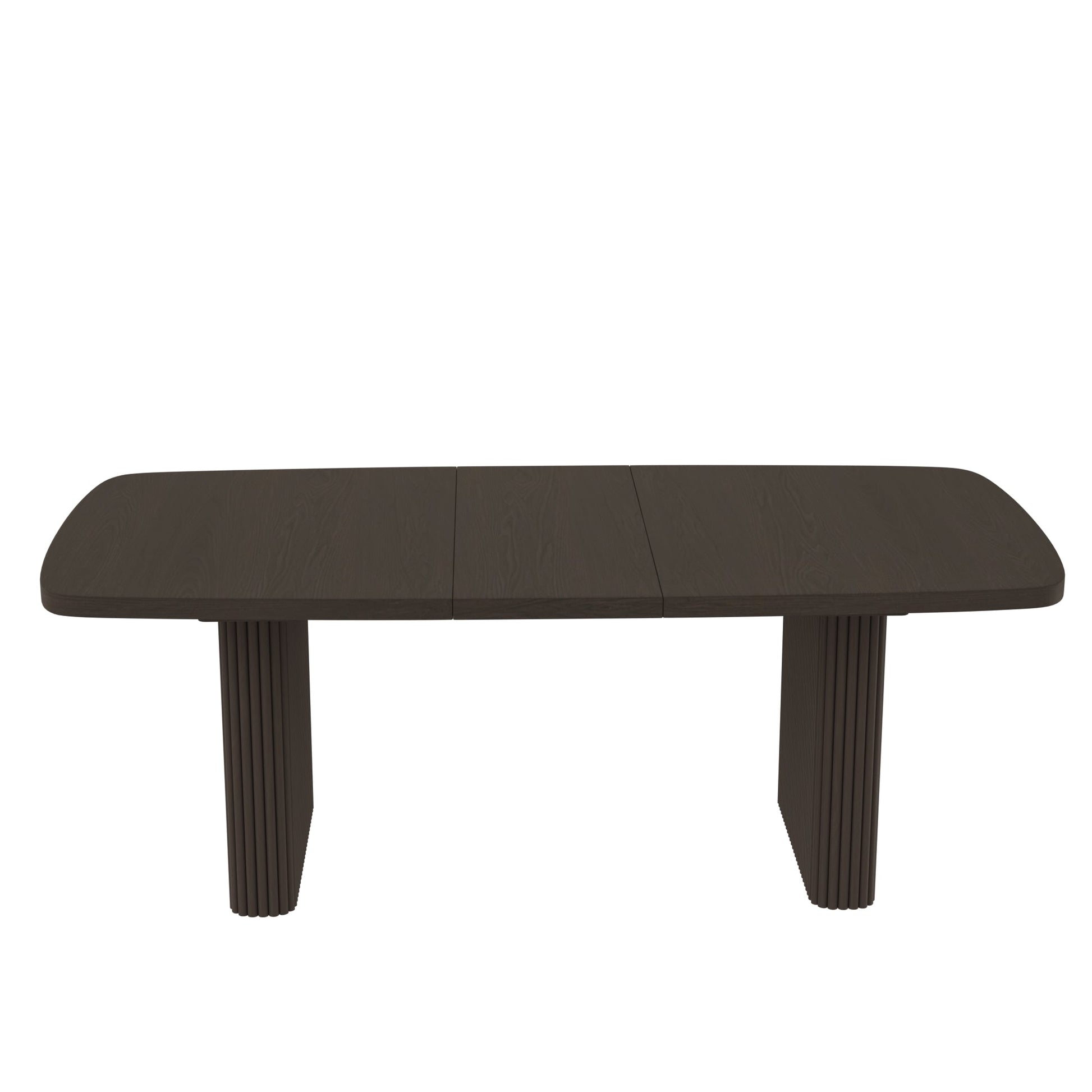 Stylish Reba Rectangular Dining Table with Extension Leaf