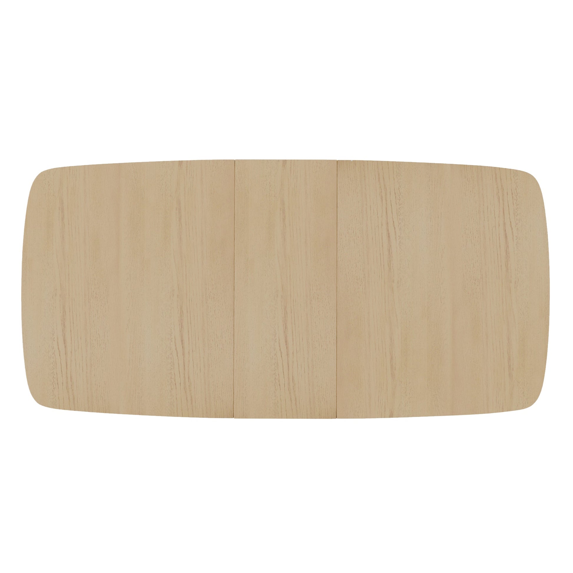 Stylish Reba Rectangular Dining Table with Extension Leaf
