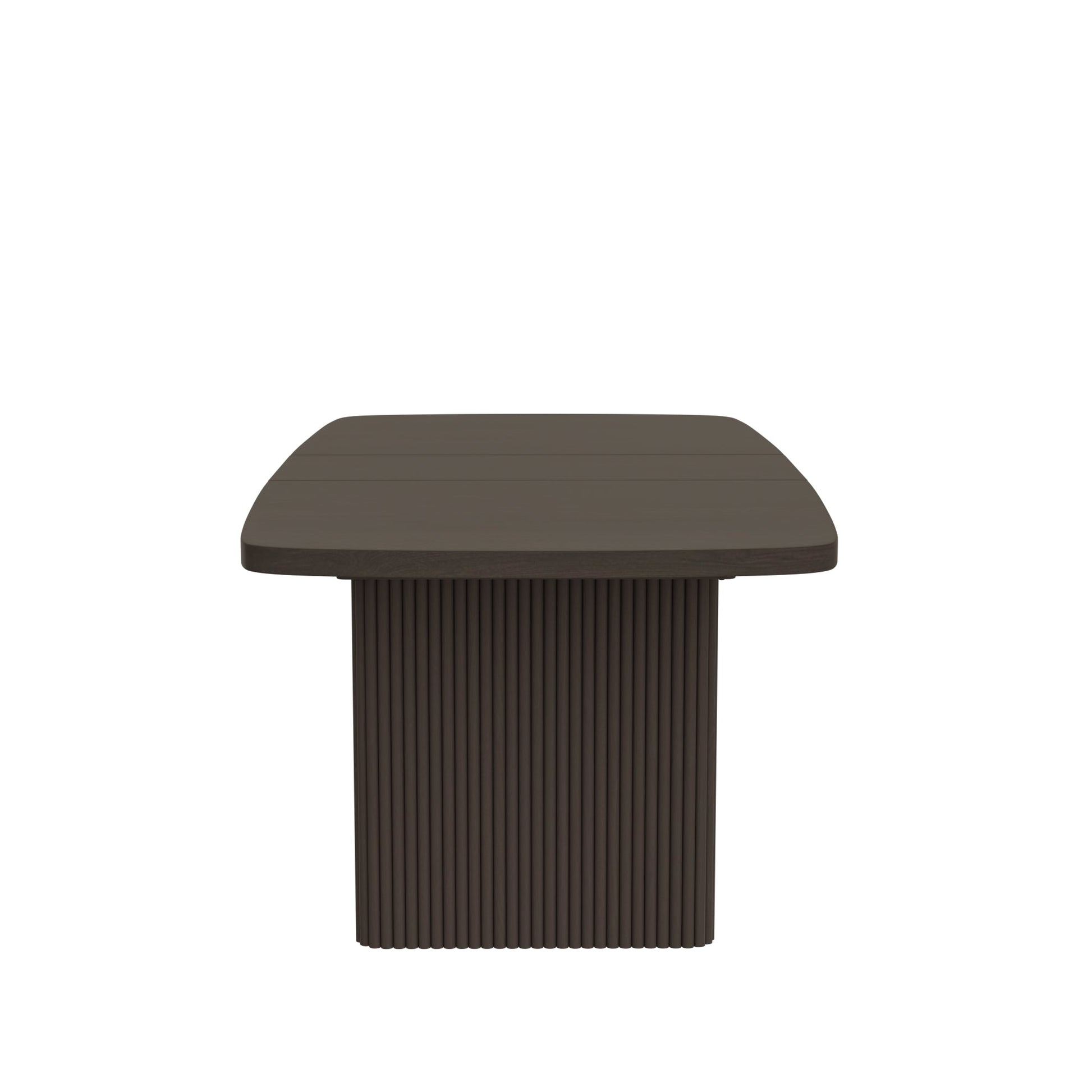 Stylish Reba Rectangular Dining Table with Extension Leaf