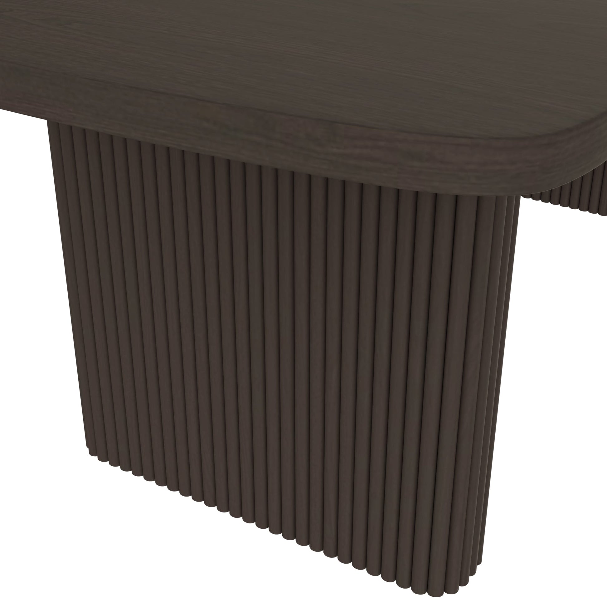 Stylish Reba Rectangular Dining Table with Extension Leaf