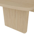 Stylish Reba Rectangular Dining Table with Extension Leaf