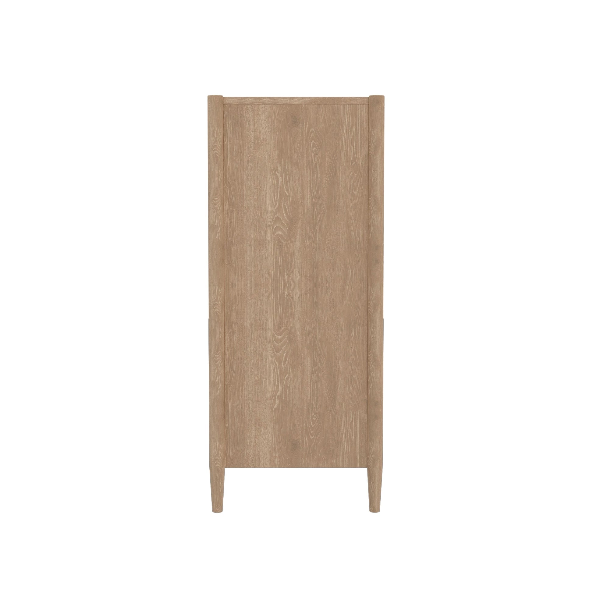 Stylish Sinclair Chest with Soft-Close Drawers in Natural Finish