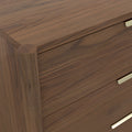 Elegant Sinclair Chest – Walnut Finish with Spacious Drawers