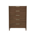 Elegant Sinclair Chest – Walnut Finish with Spacious Drawers
