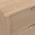 Elegant Sinclair Nightstand in Coastal Natural Finish