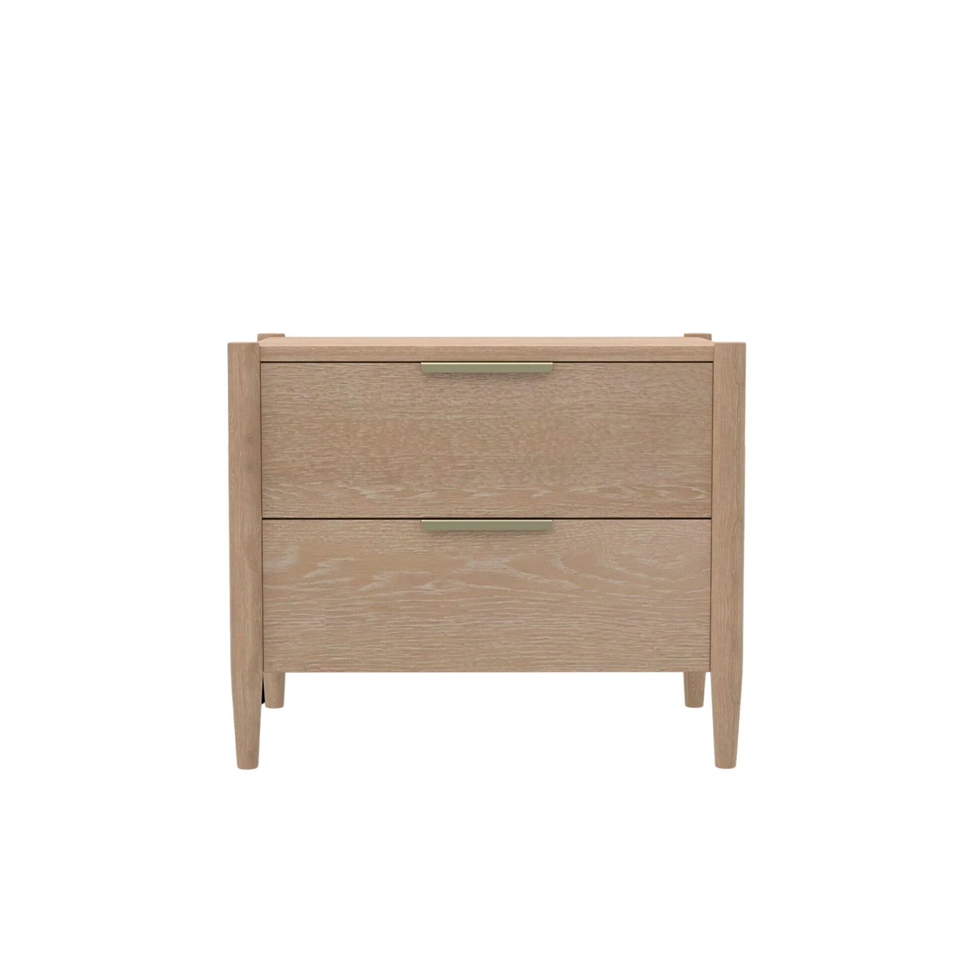 Elegant Sinclair Nightstand in Coastal Natural Finish