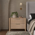 Elegant Sinclair Nightstand in Coastal Natural Finish