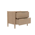 Elegant Sinclair Nightstand in Coastal Natural Finish