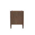 Elegant Sinclair Nightstand in Rich Walnut Finish for Bedrooms