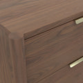 Elegant Sinclair Nightstand in Rich Walnut Finish for Bedrooms