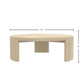 Sloane 42" Round Coffee Table Driftwood