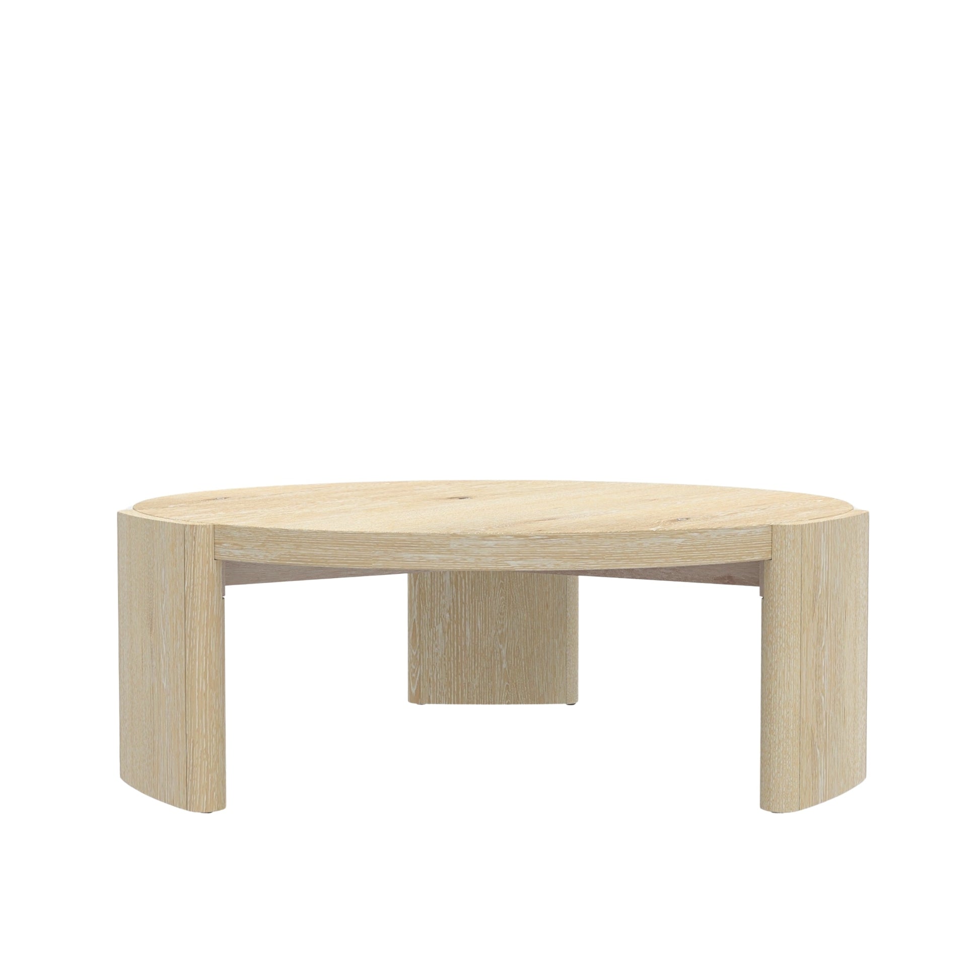 Sloane 42" Round Coffee Table Driftwood