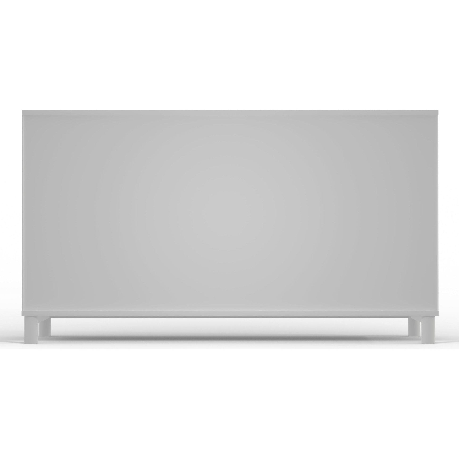 Stapleton White 6 Drawer Dresser