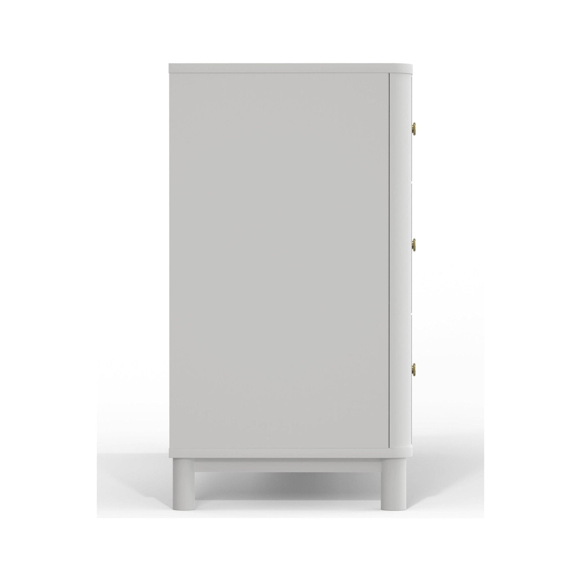 Stapleton White 6 Drawer Dresser