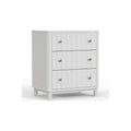 White 3 Drawer Small Chest