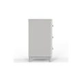 White 3 Drawer Small Chest