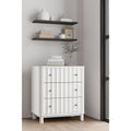 White 3 Drawer Small Chest